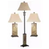 Bennington 3-piece Table & Floor Lamp Set -Kenroy Shop 1864686