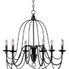 6-Light Sawyer Chandelier Home -Kenroy Shop 3050324210 RLLD 1