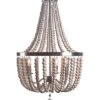 Dumas 3-Light Wood Bead Chandelier Home -Kenroy Shop 3050592476 RLLD 1