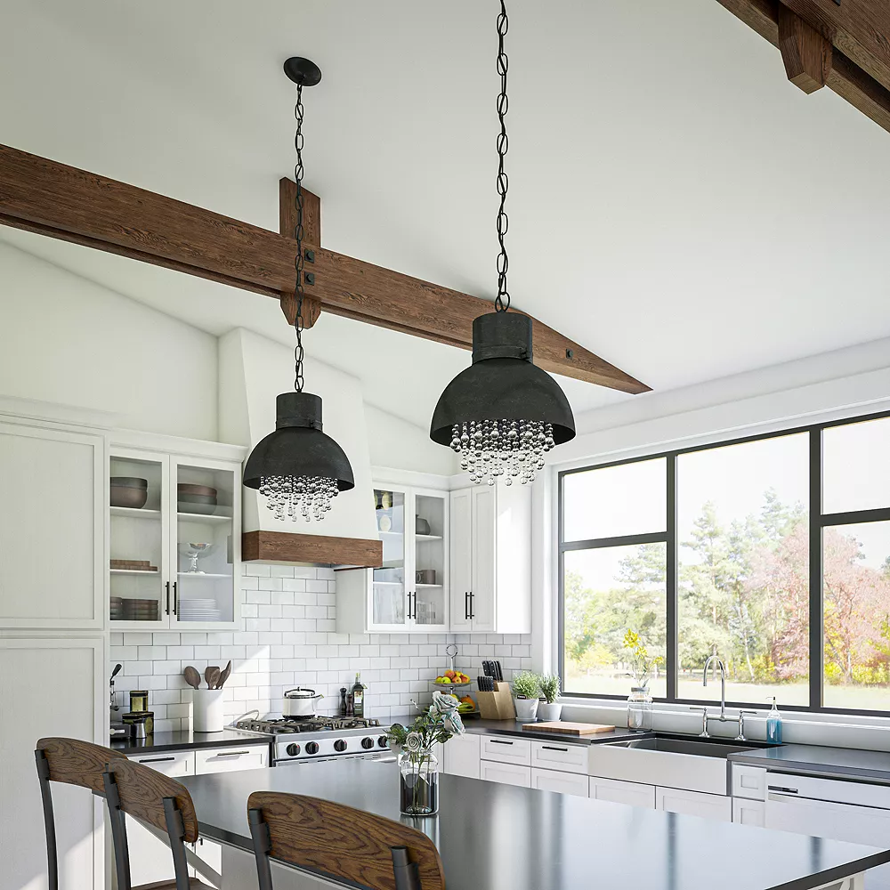 Kenroy Home Rustic Dangle Pendant Light 4 Kenroy Home Rustic Dangle Pendant Light - Image 2