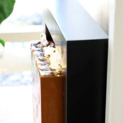 Andora 47 1/4" High Rust And Black LED Waterfall Fountain -Kenroy Shop andora 47 and one quarter inch high rust and black led waterfall fountain 85a39views4