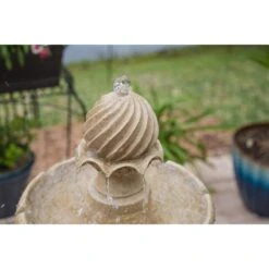 Frost 44 1/4" High 3-Tier Outdoor Garden Solar Fountain -Kenroy Shop frost 44 and one quarter inch high 3 tier outdoor garden solar fountain 66h95views2