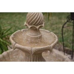 Frost 44 1/4" High 3-Tier Outdoor Garden Solar Fountain -Kenroy Shop frost 44 and one quarter inch high 3 tier outdoor garden solar fountain 66h95views3