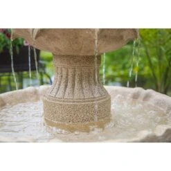 Frost 44 1/4" High 3-Tier Outdoor Garden Solar Fountain -Kenroy Shop frost 44 and one quarter inch high 3 tier outdoor garden solar fountain 66h95views5