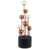 Icarus 47 1/4"H Copper And Black Cascading Floor Fountain 2 Icarus 47 1/4"H Copper And Black Cascading Floor Fountain -Kenroy Shop icarus 47 and one quarter inchh copper and black cascading floor fountain 85a53