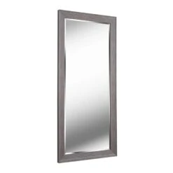 Jerry Textured Gray 29 3/4" X 63 3/4" Floor Mirror -Kenroy Shop jerry textured gray 29 and three quarter inch x 63 and three quarter inch floor mirror 83m39views1