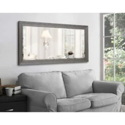 Jerry Textured Gray 29 3/4" X 63 3/4" Floor Mirror -Kenroy Shop jerry textured gray 29 and three quarter inch x 63 and three quarter inch floor mirror 83m39views5