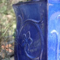 Kenroy Home Breanne 33 1/4" High Cobalt LED Floor Fountain -Kenroy Shop kenroy home breanne 33 and one quarter inch high cobalt led floor fountain 898h0views3