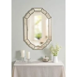 Kenroy Home Deidre Antique Champagne 24" X 36" Wall Mirror