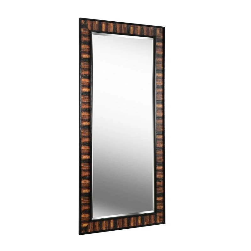 Kenroy Home Estaba Dark Wood 31 1/2 X 65 1/2" Floor Mirror 5 Kenroy Home Estaba Dark Wood 31 1/2 X 65 1/2" Floor Mirror - Image 3