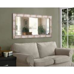 Kenroy Home Estaba Light Wood 31 1/2 X 65 1/2" Floor Mirror -Kenroy Shop kenroy home estaba light wood 31 and one half x 65 and one half inch floor mirror 83m38views5