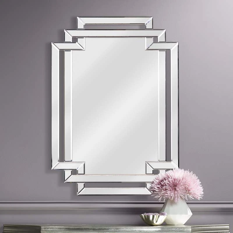 Kenroy Home Linas 31 1/2" X 44" Geometric Wall Mirror 3 Kenroy Home Linas 31 1/2" X 44" Geometric Wall Mirror