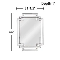 Kenroy Home Linas 31 1/2" X 44" Geometric Wall Mirror 9 Kenroy Home Linas 31 1/2" X 44" Geometric Wall Mirror -Kenroy Shop kenroy home linas 31 and one half inch x 44 inch geometric wall mirror 62x65views2