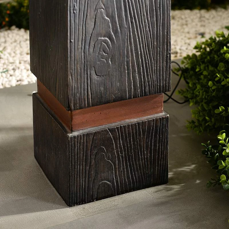 Kenroy Home Oswego 31 1/2" High Copper Solar LED Fountain 7 Kenroy Home Oswego 31 1/2" High Copper Solar LED Fountain - Image 5