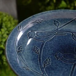 Kenroy Home Otaki 21 1/2"H Teal Ceramic Outdoor Bird Bath 11 Kenroy Home Otaki 21 1/2"H Teal Ceramic Outdoor Bird Bath -Kenroy Shop kenroy home otaki 21 and one half inchh teal ceramic outdoor bird bath 85a38views4