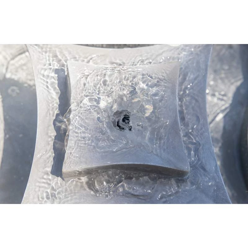 Kenroy Home Quad 31 1/2"H Concrete Outdoor Floor Fountain 8 Kenroy Home Quad 31 1/2"H Concrete Outdoor Floor Fountain - Image 6