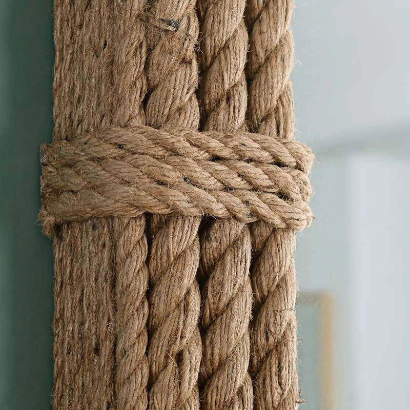 Kenroy Home Rudy Natural Rope 28" X 42" Wall Mirror 8 Kenroy Home Rudy Natural Rope 28" X 42" Wall Mirror - Image 6