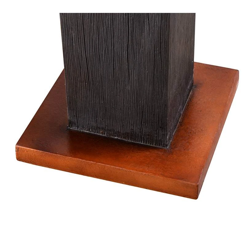 Kyoto 40" High Copper Bronze Solar Outdoor Fountain 5 Kyoto 40" High Copper Bronze Solar Outdoor Fountain - Image 3