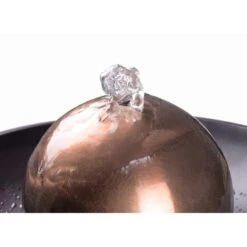 Modern Orb 35 1/2" Slate And Copper Bubbler Floor Fountain 11 Modern Orb 35 1/2" Slate And Copper Bubbler Floor Fountain -Kenroy Shop modern orb 35 and one half inch slate and copper bubbler floor fountain 66k61views2