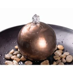 Modern Orb 35 1/2" Slate And Copper Bubbler Floor Fountain 12 Modern Orb 35 1/2" Slate And Copper Bubbler Floor Fountain -Kenroy Shop modern orb 35 and one half inch slate and copper bubbler floor fountain 66k61views3