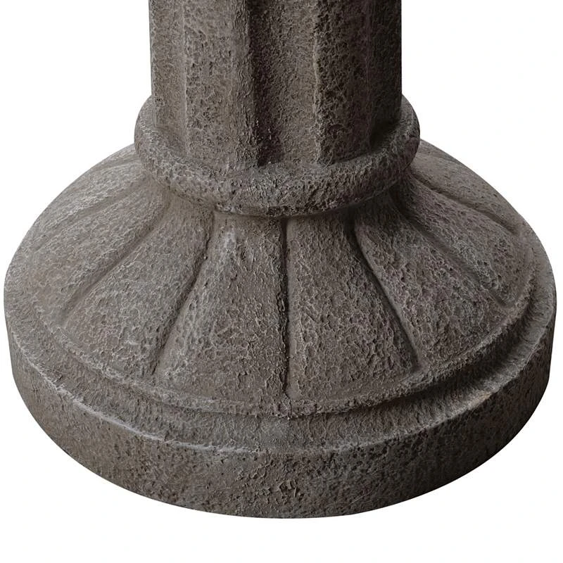 Nymph 25 1/2" High Weathered Stone Patio Bubbler Fountain 8 Nymph 25 1/2" High Weathered Stone Patio Bubbler Fountain - Image 6
