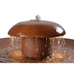 Oswego 31 1/2" High Rustic Modern Rain Fountain With Light 10 Oswego 31 1/2" High Rustic Modern Rain Fountain With Light -Kenroy Shop oswego 31 and one half inch high rustic modern rain fountain with light 66k65views1