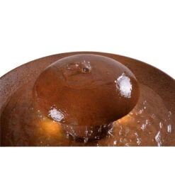 Oswego 31 1/2" High Rustic Modern Rain Fountain With Light 11 Oswego 31 1/2" High Rustic Modern Rain Fountain With Light -Kenroy Shop oswego 31 and one half inch high rustic modern rain fountain with light 66k65views2