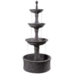 Kenroy Shop -Kenroy Shop palace 70 inch high tiered outdoor courtyard garden fountain 66j03