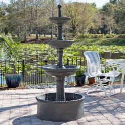 Kenroy Shop 25 Palace 70" High Tiered Outdoor Courtyard Garden Fountain