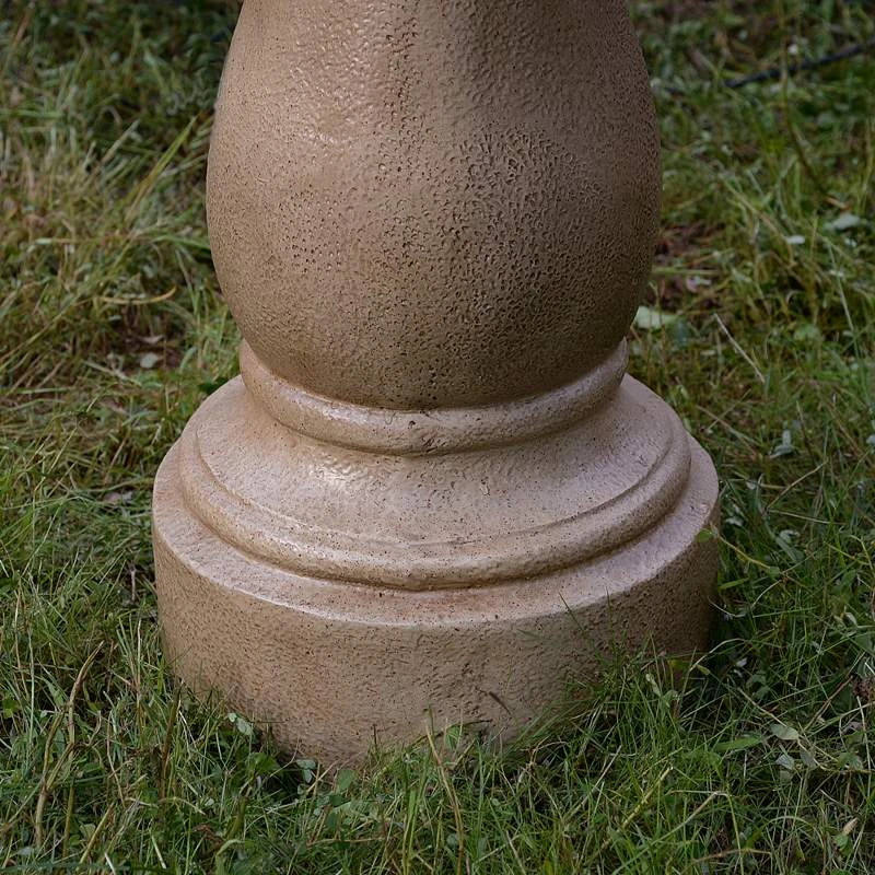 Plantation 62"H Sandstone 3-Tier Outdoor LED Floor Fountain 7 Plantation 62"H Sandstone 3-Tier Outdoor LED Floor Fountain - Image 5