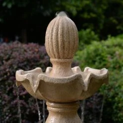 Plantation 62"H Sandstone 3-Tier Outdoor LED Floor Fountain 13 Plantation 62"H Sandstone 3-Tier Outdoor LED Floor Fountain -Kenroy Shop plantation 62 inchh sandstone 3 tier outdoor led floor fountain 857h0views4