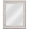 Warren Distressed White 29 1/4" X 35 1/4" Wall Mirror -Kenroy Shop warren distressed white 29 and one quarter inch x 35 and one quarter inch wall mirror 62f76